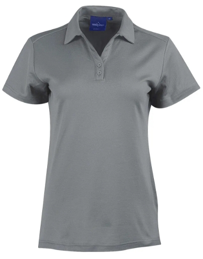 Picture of Winning Spirit, Ladies Cotton Back TrueDry S/S Polo